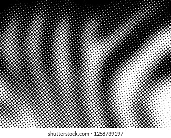 Halftone Dots Pattern . Halftone Dotted Grunge Texture . Abstract Dots Overlay Texture . Light Distressed Background with Halftone Effects. Ink Print Distress Background . Dots Grunge Texture. Vector.