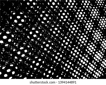 Halftone Dots Pattern . Halftone Dotted Grunge Texture . Abstract Dots Overlay Texture . Light Distressed Background with Halftone Effects. Ink Print Distress Background . Dots Grunge Texture. Vector.