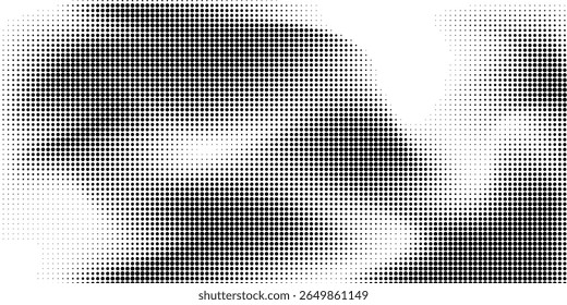 Halftone Dots Pattern . Halftone Dotted Grunge Texture . Abstract Dots Overlay Texture . Light Distressed Background with Halftone Effects. Ink Print Distress Background . Dots Grunge vector