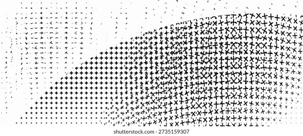 Patrón de puntos de semitonos . Textura Grunge con Puntos de Medio Tono . Textura de superposición de puntos Abstractas . Fondo angustiado ligero con efectos de semitonos. Fondo de angustia de impresión de tinta . Textura Grunge de Puntos .