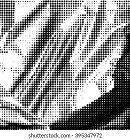 Halftone Dots Pattern . Halftone Dotted Grunge Texture . Abstract Dots Overlay Texture . Light Distressed Background with Halftone Effects. Ink Print Distress Background . Dots Grunge Texture. Vector.