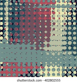 Halftone Dots Pattern . Halftone Dotted Grunge Texture . Abstract Dots Overlay Texture . Distressed Background with Halftone Effects. Perforated Distress Background . Dots Grunge Texture. Vector.