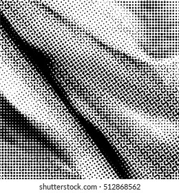 Halftone Dots Pattern . Halftone Dotted Grunge Texture . Abstract Dots Overlay Texture . Light Distressed Background with Halftone Effects. Ink Print Distress Background . Dots Grunge Texture. Vector.
