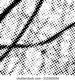 Halftone Dots Pattern . Halftone Dotted Grunge Texture . Abstract Dots Overlay Texture . Light Distressed Background with Halftone Effects. Ink Print Distress Background . Dots Grunge Texture. Vector.