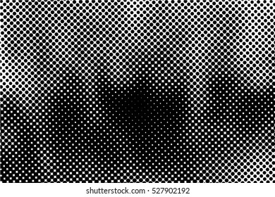 Halftone Dots Pattern . Halftone Dotted Grunge Texture . Abstract Dots Overlay Texture . Light Distressed Background with Halftone Effects. Ink Print Distress Background . Dots Grunge Texture. Vector.