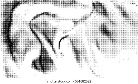 Halftone Dots Pattern . Halftone Dotted Grunge Texture . Abstract Dots Overlay Texture . Light Distressed Background with Halftone Effects. Ink Print Distress Background . Dots Grunge Texture. Vector.