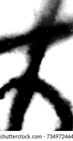 Halftone Dots Pattern . Halftone Dotted Grunge Texture . Abstract Dots Overlay Texture . Light Distressed Background with Halftone Effects. Ink Print Distress Background . Dots Grunge Texture. Vector.