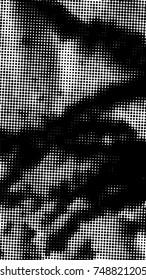 Halftone Dots Pattern . Halftone Dotted Grunge Texture . Abstract Dots Overlay Texture . Light Distressed Background with Halftone Effects. Ink Print Distress Background . Dots Grunge Texture. Vector.