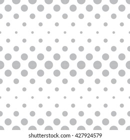 Halftone Dots Pattern. Dotted Seamless Texture . Vector Circle Background.