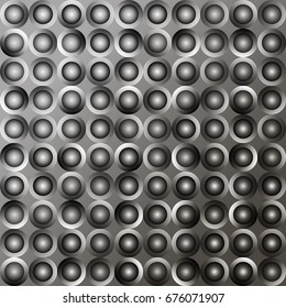 Halftone dots pattern gradient in vector format