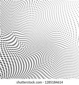 Halftone dots pattern texture background.  Modern dotted square vector illustration