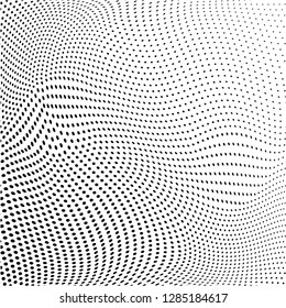 Halftone dots pattern texture background.  Modern dotted square vector illustration