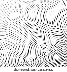 Halftone dots pattern texture background.  Modern dotted square vector illustration