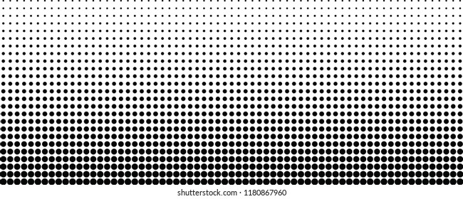 halftone dots pattern vector background