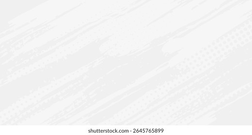 Halftone dots pattern white gray color background sport texture grunge gradient. Pop art comic style vector illustration dot. Grunge vector dots