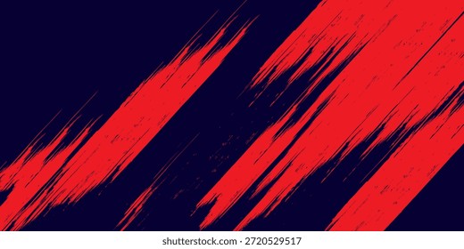 Fondo de textura grunge de gradiente de patrón de color rojo y negro con puntos de semitono. Punto pop art cómic estilo deportivo Ilustración vectorial eps10

