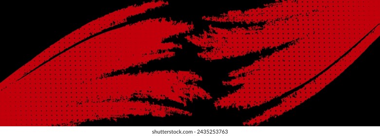 Puntos de semitonos color rojo y azul degradado grunge textura de fondo. Ilustración vectorial de estilo deportivo de cómic. grunge vector puntos	