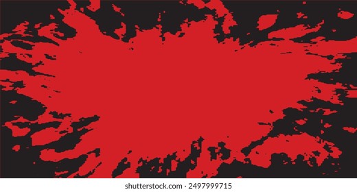 Fondo de textura grunge de gradiente de patrón de color rojo y azul con puntos de semitono. Ilustración vectorial de estilo deportivo de cómic de arte pop de punto