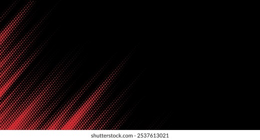 Meio-tom pontos vermelho e azul cor padrão gradiente gradiente textura fundo. Ponto pop arte cômico estilo esporte ilustração vetorial. fundo moderno