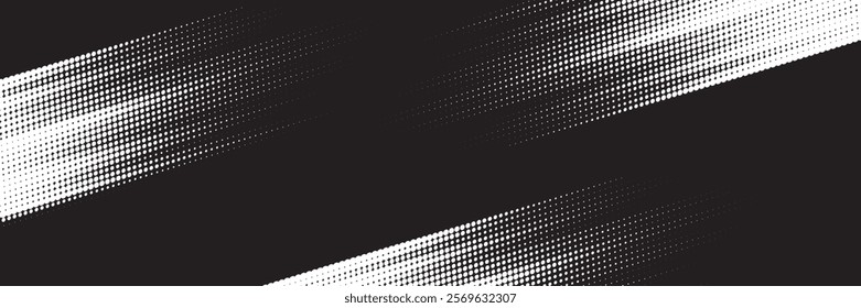 Halftone dots red and blue color pattern gradient grunge texture background. Dot pop art comic sport style vector illustration. grunge vector dots