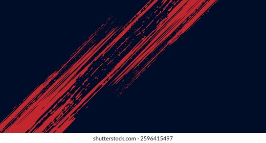 Halftone dots red and blue color pattern gradient grunge texture background. Dot pop art comic sport  dots halftone