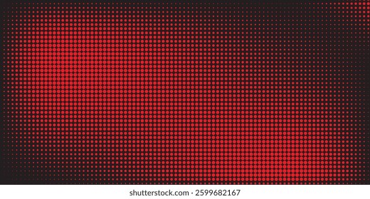 Halftone dots red and blue color pattern gradient grunge texture background. Dot pop art comic sport style vector illustration. modern background