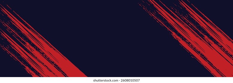 Halftone dots red and blue color pattern gradient grunge texture background. Dot pop art comic sport style vector illustration. 