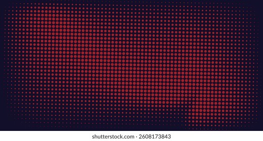 Halftone dots red and blue color pattern gradient grunge texture background. Dot pop art comic sport style vector illustration. grunge vector dots
