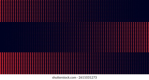 Halftone dots red and blue color pattern gradient grunge texture background. Dot pop art comic sport style vector illustration. background
