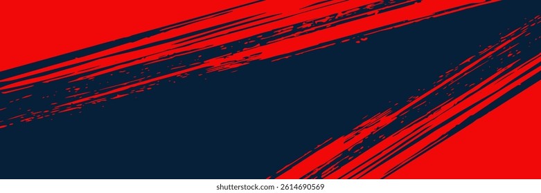 Halftone dots red and blue color pattern gradient grunge texture background. Dot pop art comic sport style vector illustration. grunge vector dots . eps 10
