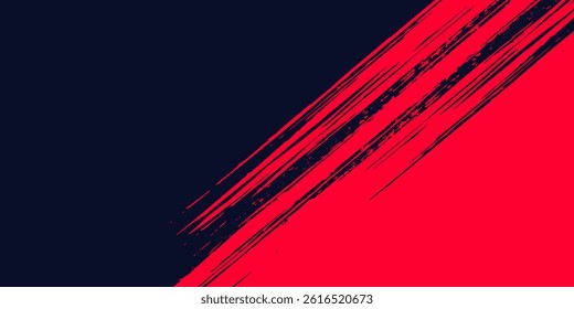 Halftone dots red and blue color pattern gradient grunge texture background. Dot pop art comic sport style vector illustration. grunge vector dots . eps 10
