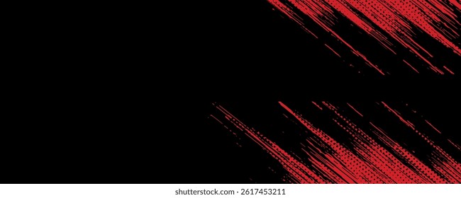 Halftone dots red and blue color pattern gradient grunge texture background. Dot pop art comic sport style vector illustration. modern background