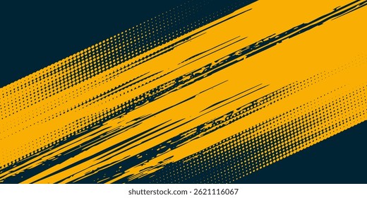 Halftone dots red and blue color pattern gradient grunge texture background. Dot pop art comic sport style vector illustration. grunge vector dots . eps 10

