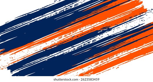 Fondo de textura grunge de gradiente de patrón de color rojo y azul con puntos de semitono. Ilustración vectorial de estilo deportivo de cómic de arte pop de puntos. puntos de Vector grunge. eps 10

