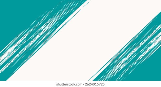 Halftone dots red and blue color pattern gradient grunge texture background. Dot pop art comic sport style vector illustration. grunge vector dots . eps 10

