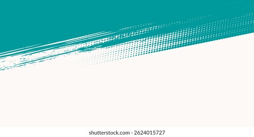 Halftone dots red and blue color pattern gradient grunge texture background. Dot pop art comic sport style vector illustration. grunge vector dots . eps 10
