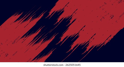 Halftone dots red and blue color pattern gradient grunge texture background. Dot pop art comic sport style vector illustration. grunge vector dots