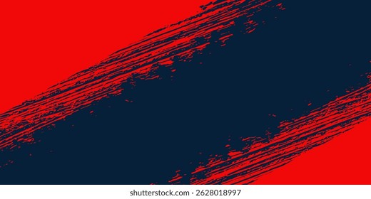Halftone dots red and blue color pattern gradient grunge texture background. Dot pop art comic sport style vector illustration. grunge vector dots . eps 10
