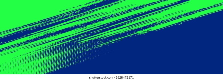 Halftone dots red and blue color pattern gradient grunge texture background. Dot pop art comic sport style vector illustration. grunge vector dots . eps 10
