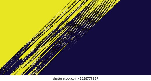 Halftone dots red and blue color pattern gradient grunge texture background. Dot pop art comic sport style vector illustration. grunge vector dots . eps 10
