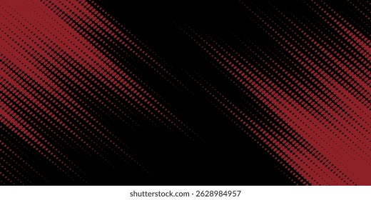 Meio-tom pontos vermelho e azul cor padrão gradiente gradiente textura fundo. ilustração do vetor do estilo do esporte da arte pop do ponto