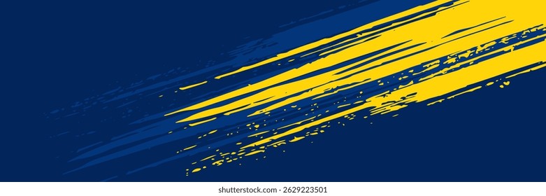 Fondo de textura grunge de gradiente de patrón de color rojo y azul con puntos de semitono. Ilustración vectorial de estilo deportivo de cómic de arte pop de puntos. puntos de Vector grunge. eps 10
