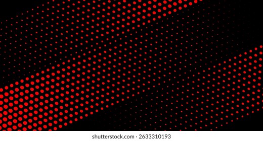 Meio-tom pontos vermelho e azul cor padrão gradiente gradiente textura fundo. ilustração do vetor do estilo do esporte da arte pop.