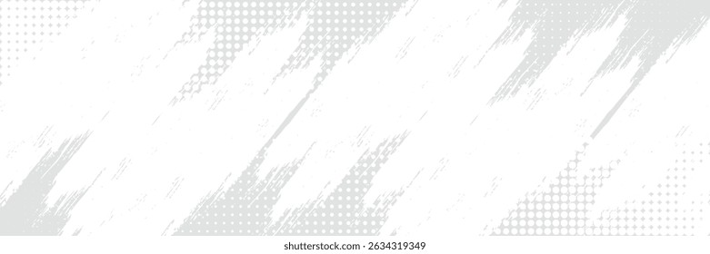 Fondo de textura grunge de gradiente de patrón de color rojo y azul con puntos de semitono. Ilustración vectorial de estilo deportivo de cómic de arte pop de puntos. puntos de Vector grunge. eps 10
