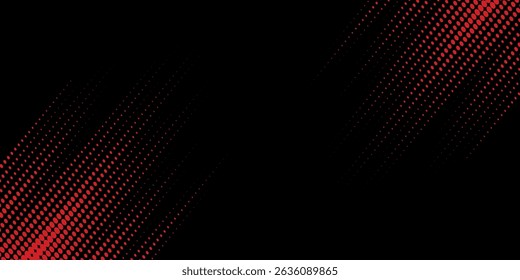 Halftone dots red and blue color pattern gradient grunge texture background. Dot pop art comic sport style vector illustration. modern background