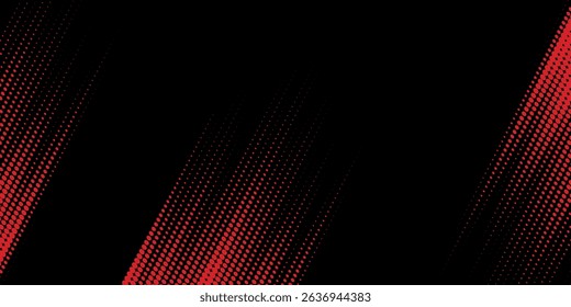 Halftone dots red and blue color pattern gradient grunge texture background. Dot pop art comic sport style vector illustration. modern background
