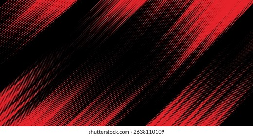 Halftone dots red and blue color pattern gradient grunge texture background. Dot pop art comic sport style vector illustration. grunge vector dots
