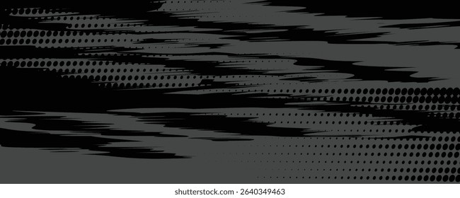 Halftone dots red and blue color pattern gradient grunge texture background. Dot pop art comic sport style vector illustration. grunge vector dots . eps 10
