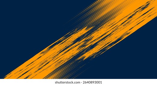 Halftone dots red and blue color pattern gradient grunge texture background. Dot pop art comic sport style vector illustration. grunge vector dots . eps 10
