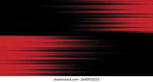 Halftone dots red and blue color pattern gradient grunge texture background. Dot pop art comic sport style vector illustration. modern background
